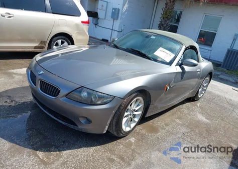 2004 BMW Z4 2.5I from USA, damaged, VIN 4USBT33544LS52714